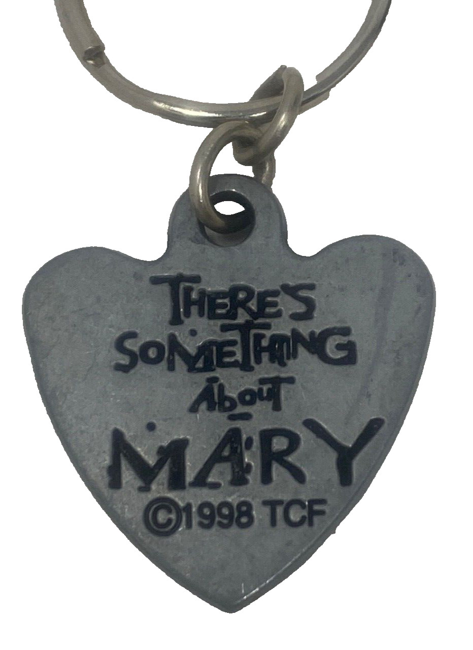 Vintage There's Something About Mary the Movie Memorabilia Puffy Keychain