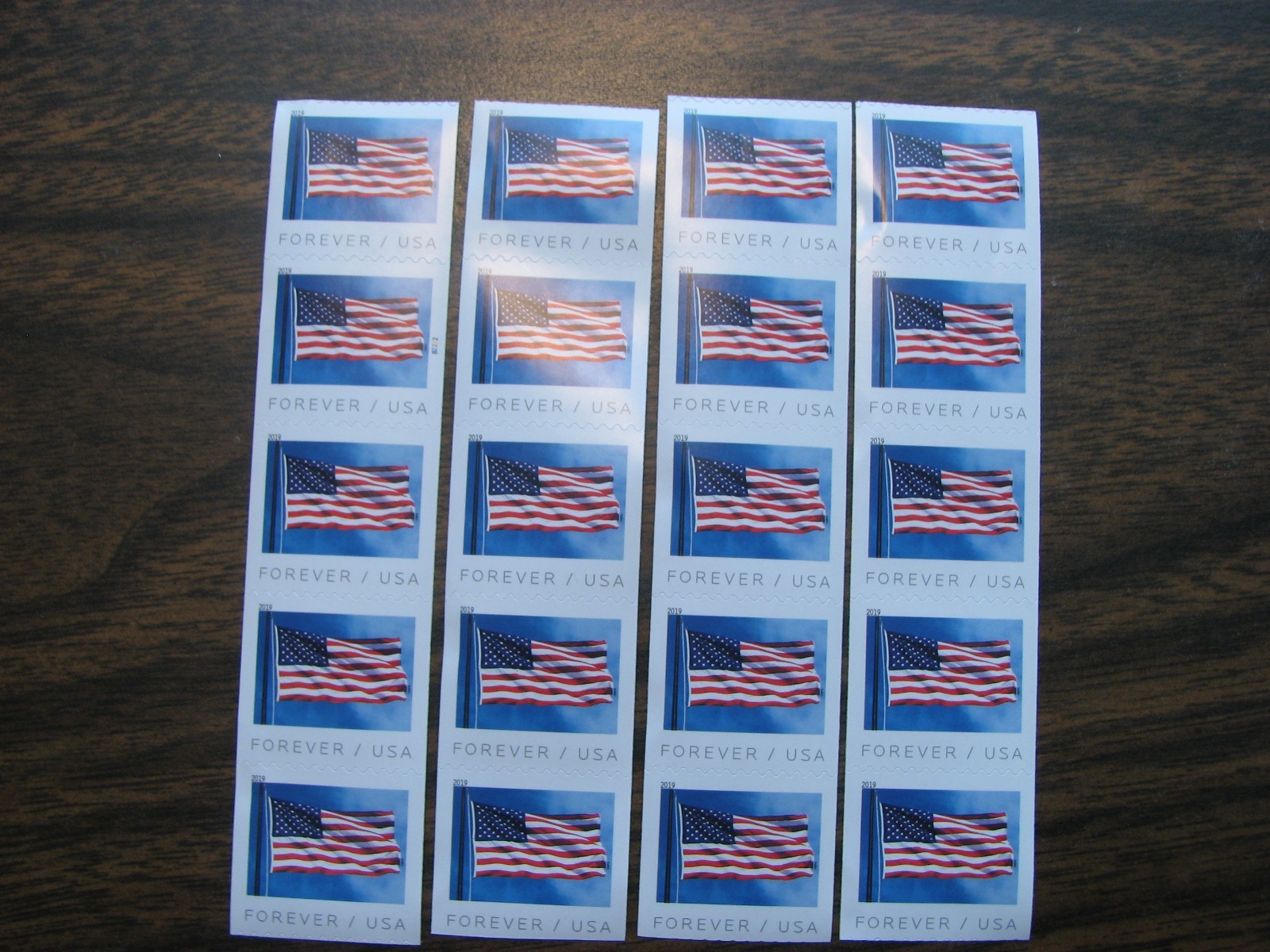 20 US Forever Stamps - Mint