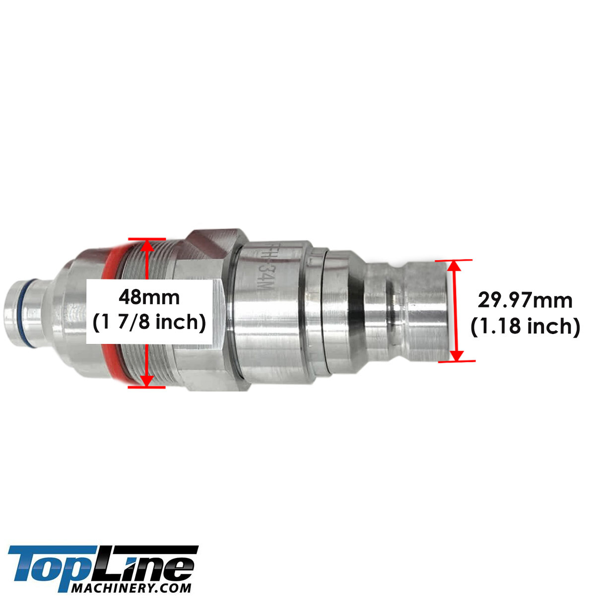 Aftermarket 3/4" High Flow Cartridge Male Coupler 4BD4FH Manifold TL65