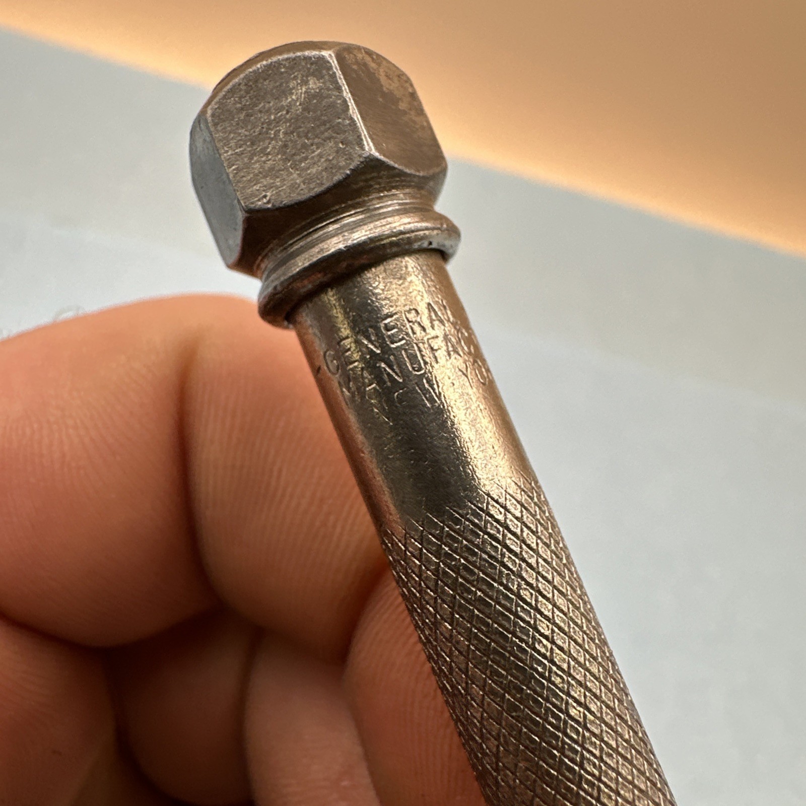 Vintage General Hardware Mfg. New York Pocket Scribe USA Replaceable Tip
