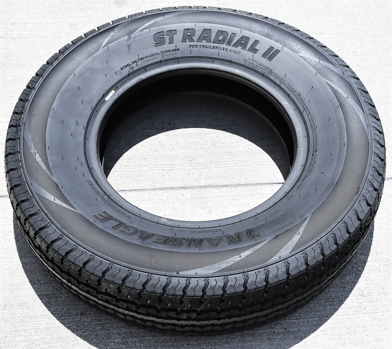 4 Transeagle ST Radial II Steel Belted ST 235/85R16 Load F 12 Ply Trailer Tires