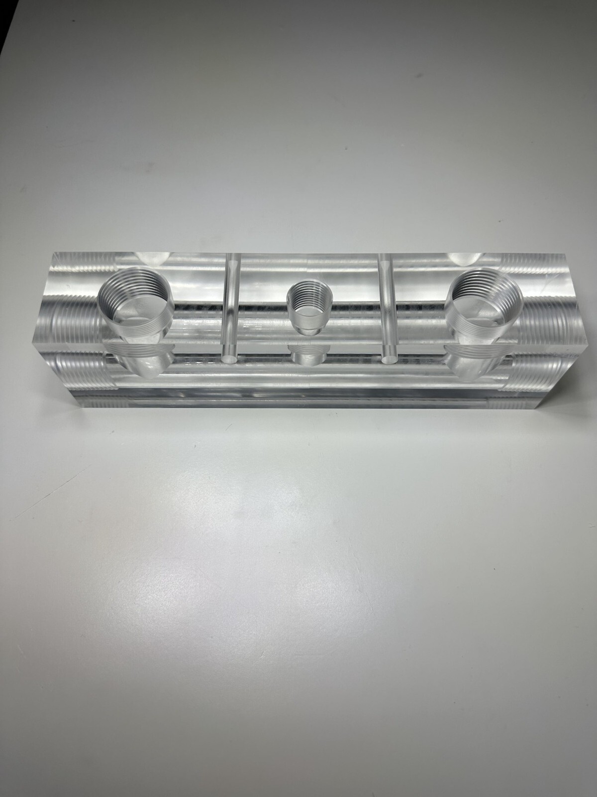 1” Clear Softwashing Manifold 3 Port