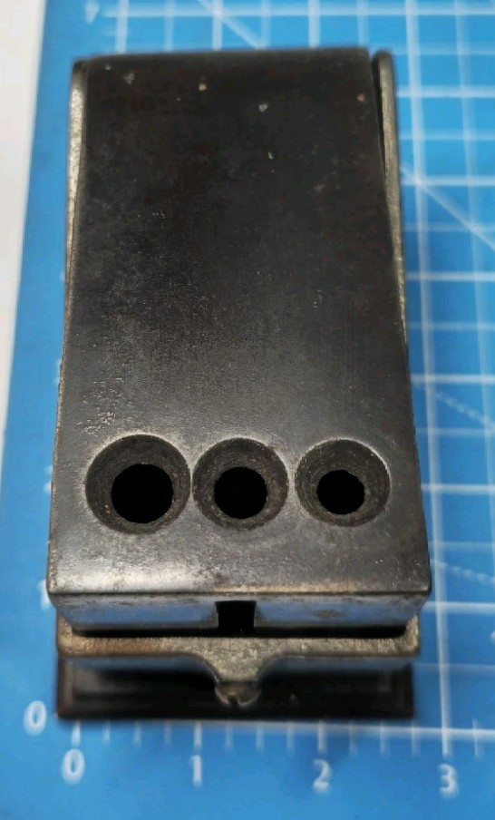 Antique Tabletop Cigar Cutter Three Hole Sizes Man Cave Home Bar Works Great