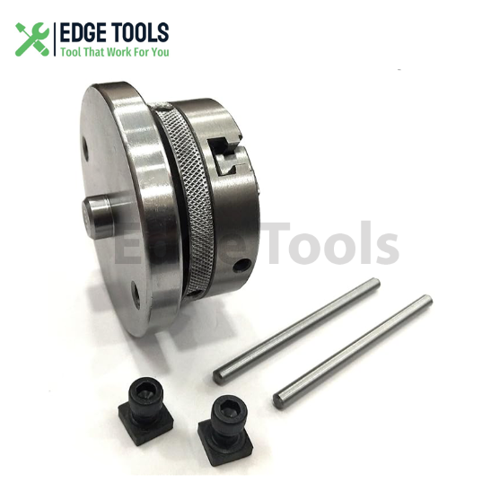 Rotary Table Tilting 4"Inch With 3 Jaw 65mm Mini Lathe Chuck Milling Machine USA