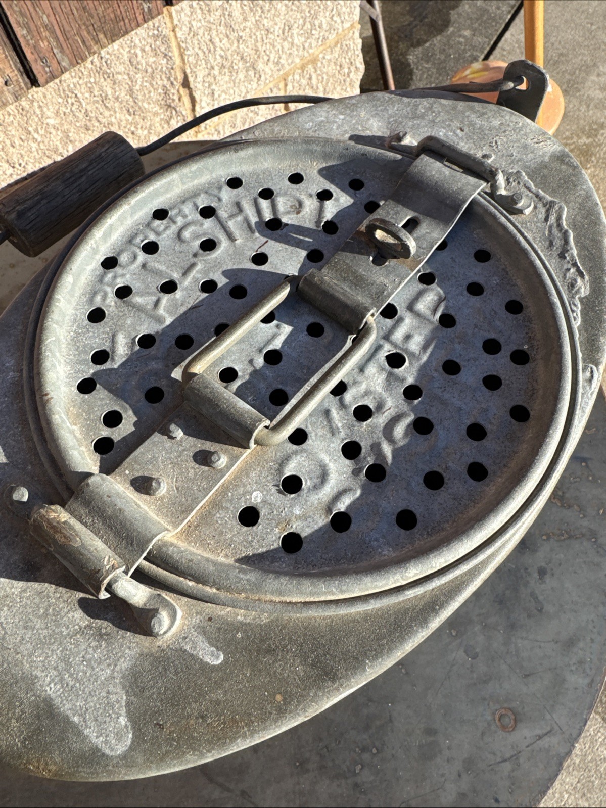 Antique Rare Property Of Seal Ship Oyster Bucket