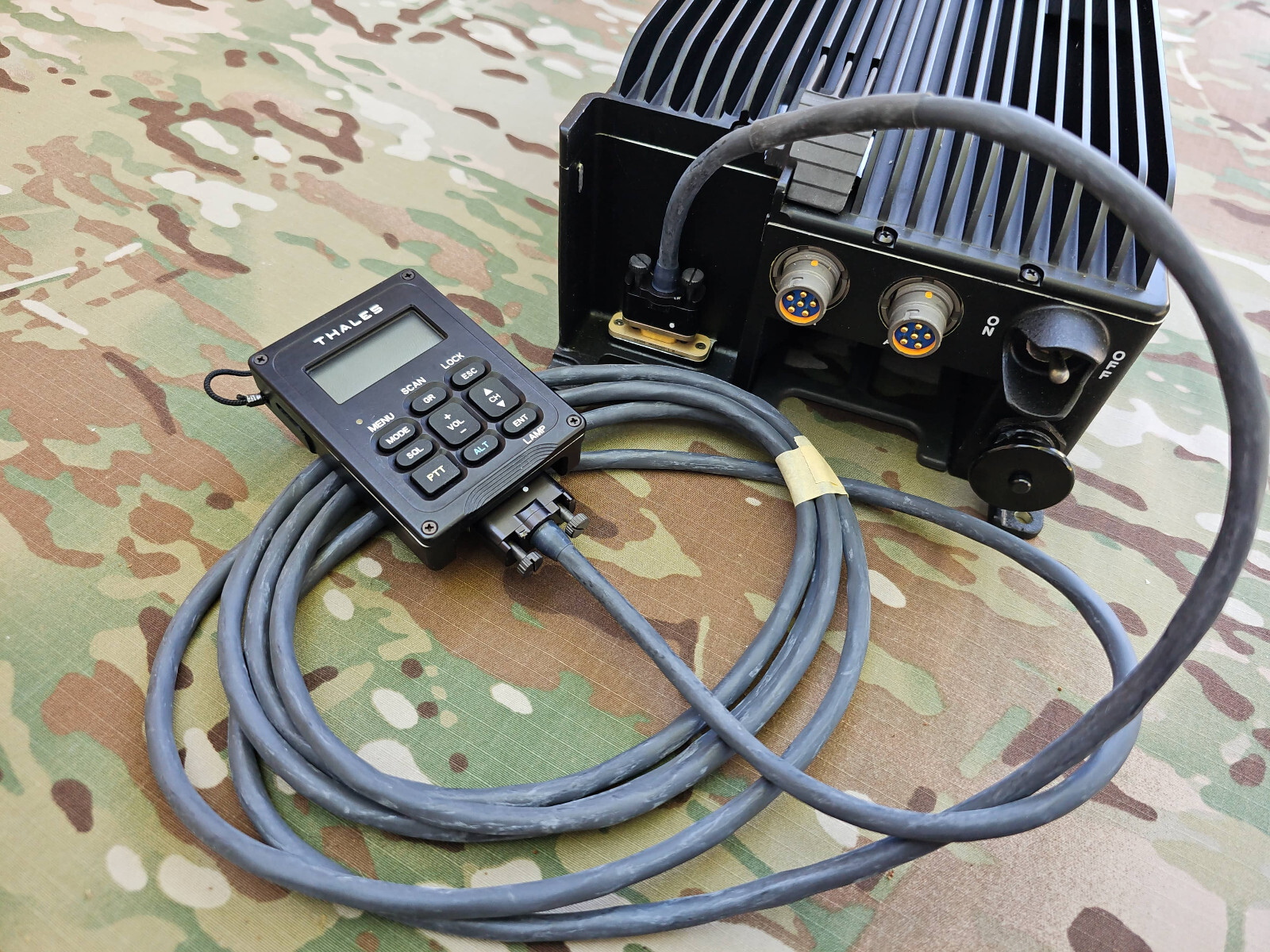 Thales RCH Head Control Cable to Amplifier 39278-44009-310 MA7135 MA6943 PRC-148