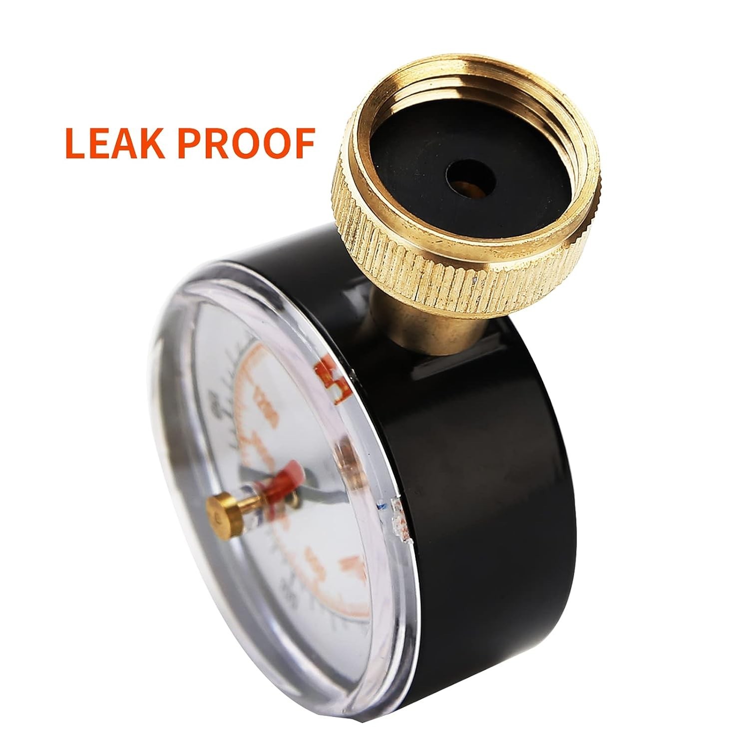 2-1/2" Water Pressure Test Gauge,House Water Pressure, Gauge,Garden Hose Pressu