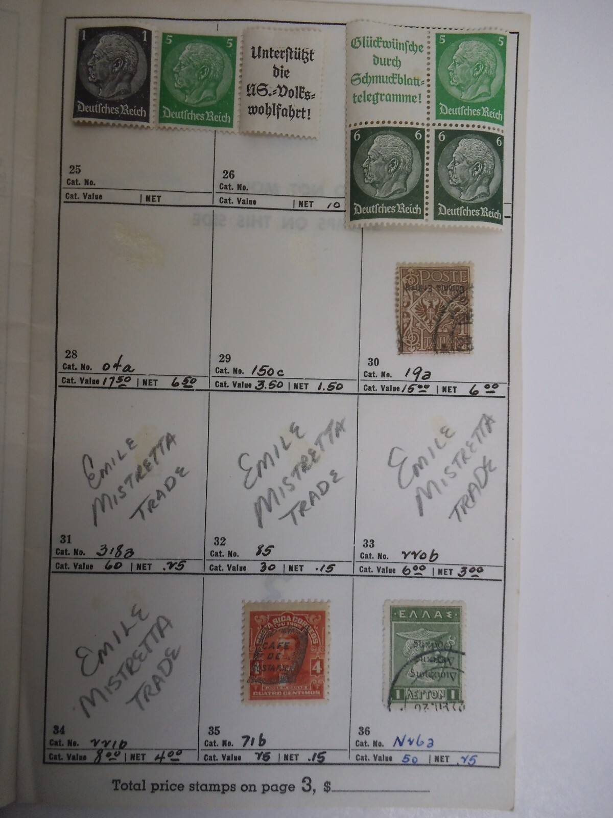 Macau Bisects & Other Rare Stamps - Greece, Italy, Germany, Croatia. 1890 -1947