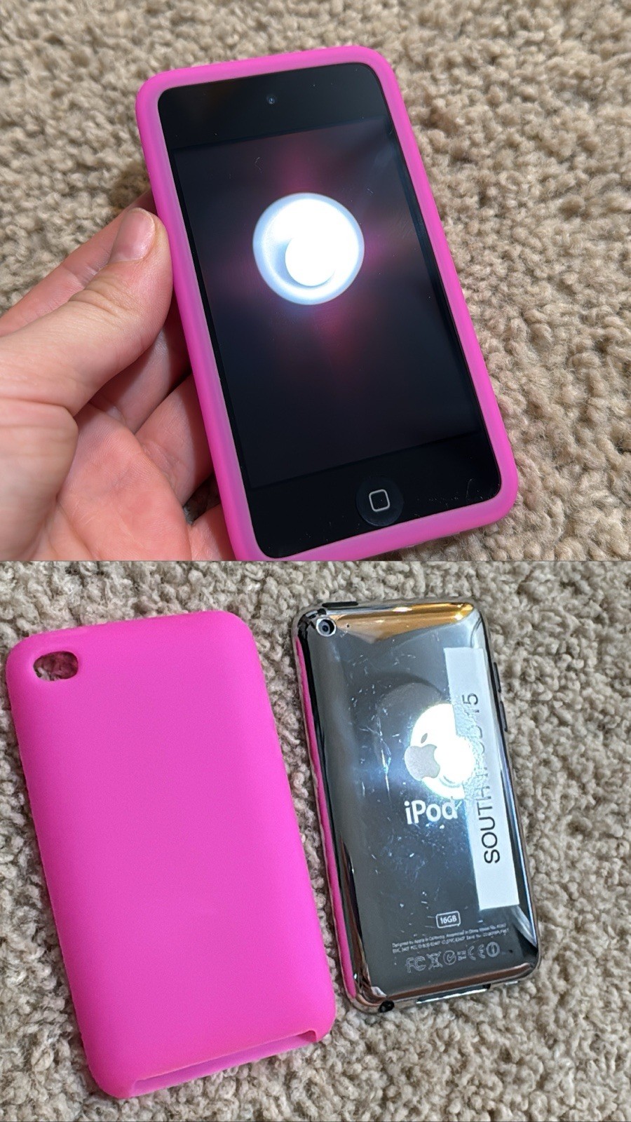 Apple iPod 16GB – Fully Working – Reset – With Case & Charger – Good Condition