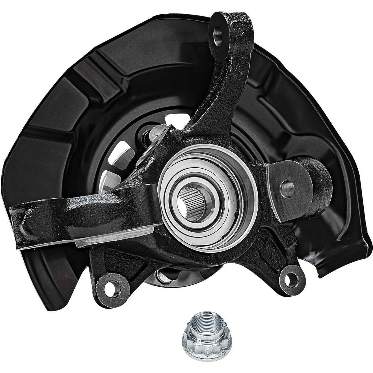 2x Front Wheel Hub Bearing Steering Knuckle Assembly for Toyota Sienna 2004-2010