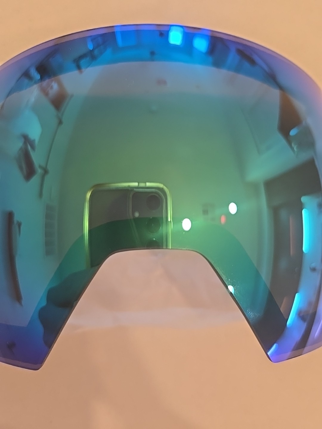 New Smith I/O XL Mag Chromapop Sun Green Mirror Goggle Replacement Lens