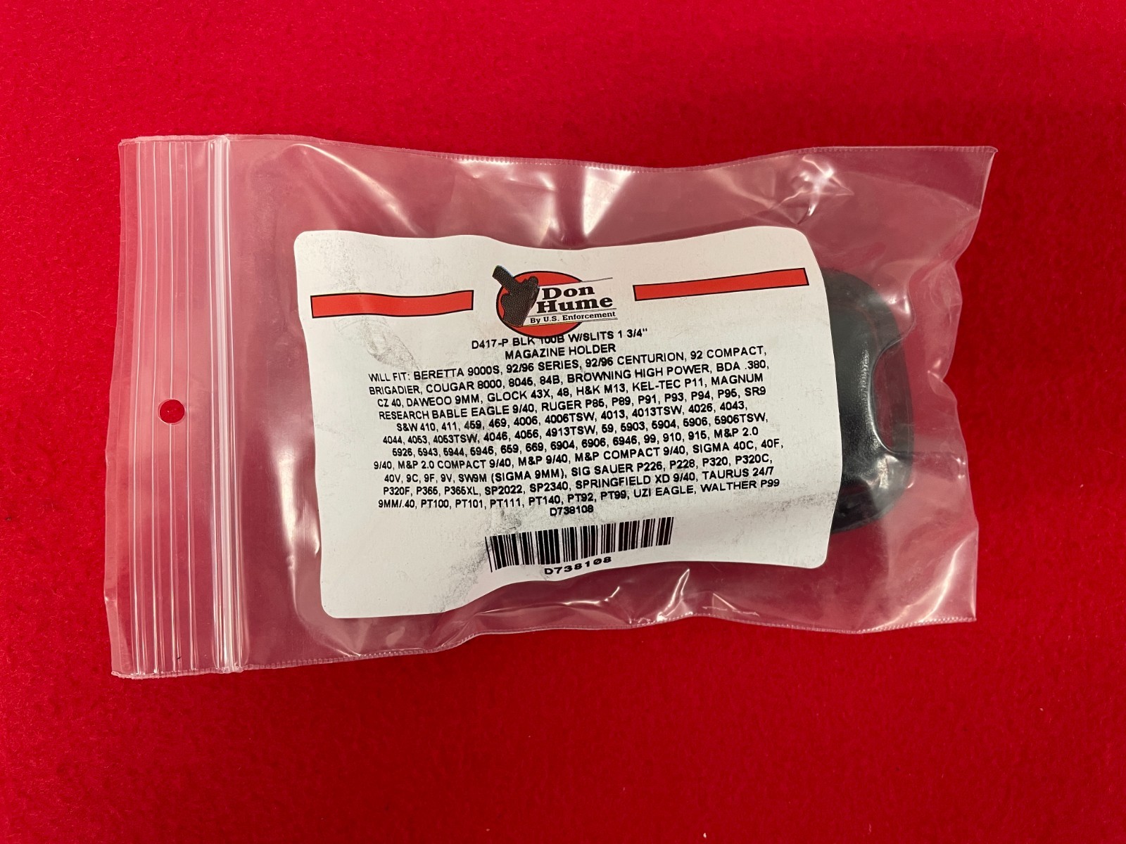 Don Hume D417-P Leather Single Mag Pouch