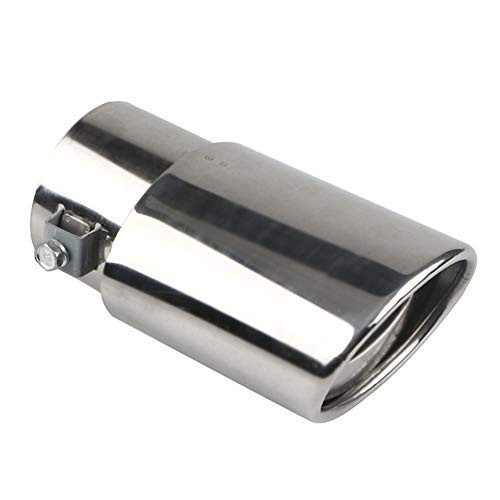 Universal Straight Type Stainless Steel Car Exhaust Tail Muffler Tip Pipes Fit