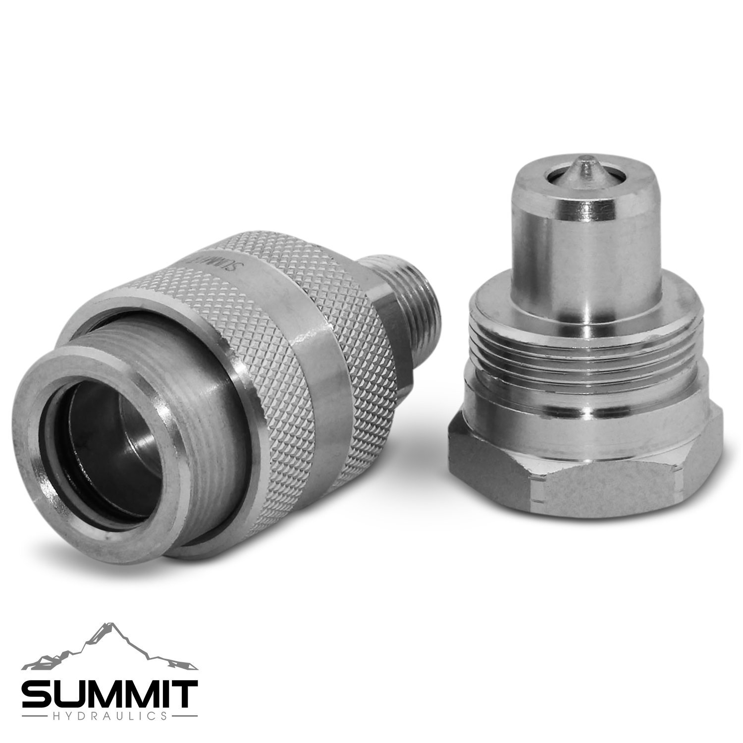 3/8" 10,000 PSI High Pressure Hydraulic Quick Coupler Set Replaces Enerpac C-604