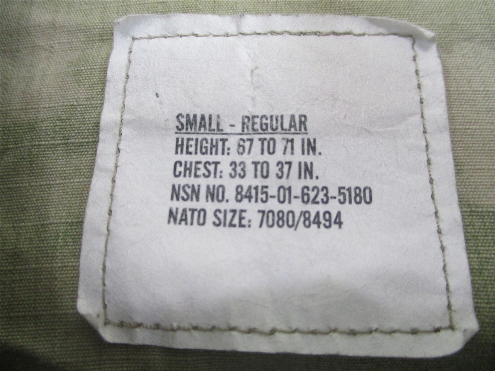 Scorpion W2 Small Regular Shirt Cotton/Nylon OCP Multicam Army 8415-01-623-5180