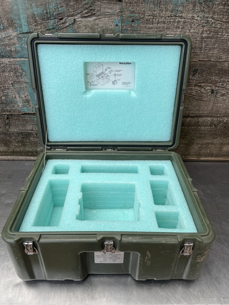 25x19x15" Exterior Pelican Hardigg Weather Tight Transport Case Military Medical