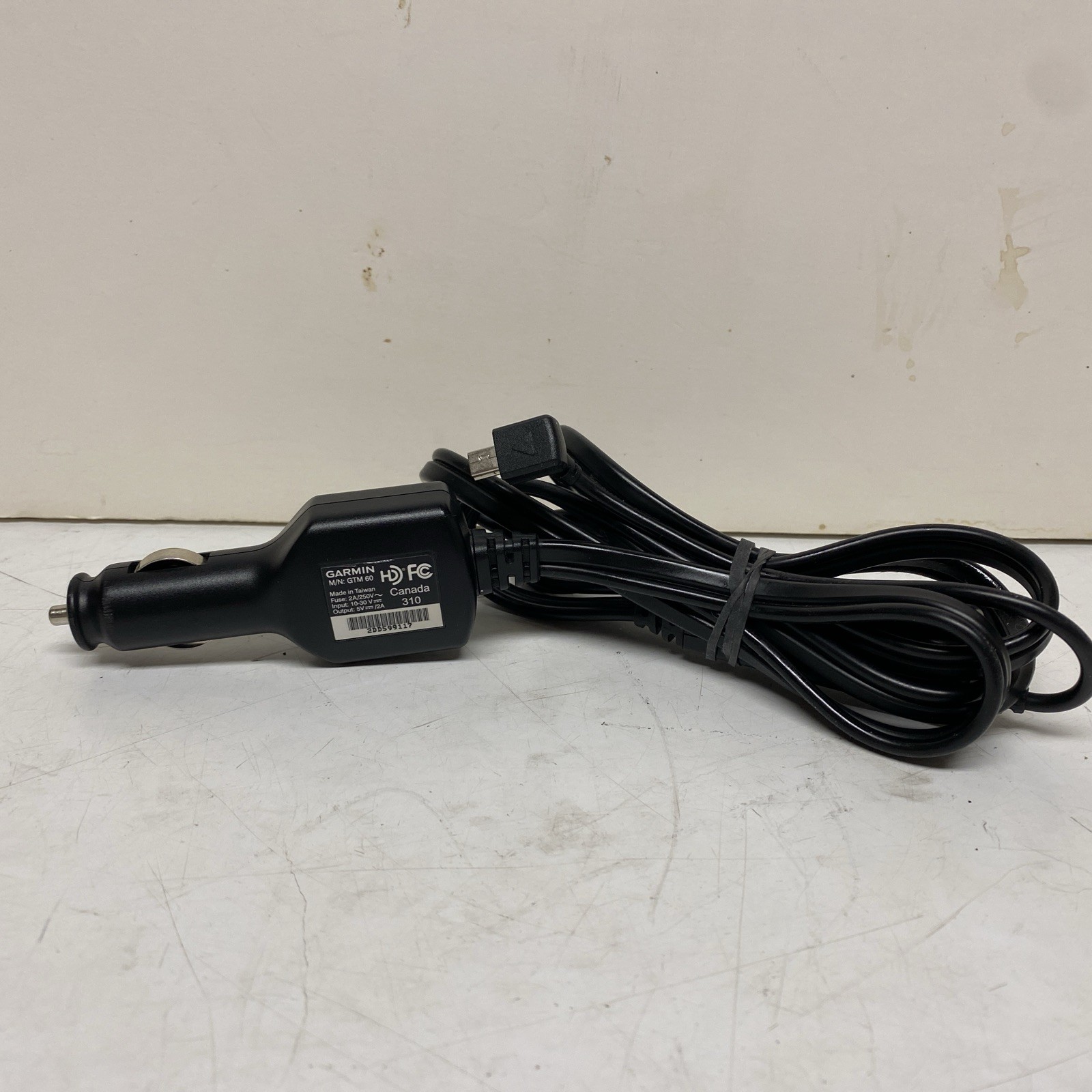 Authentic Garmin GTM 60 HD Digital Traffic Receiver Power Cord Cable