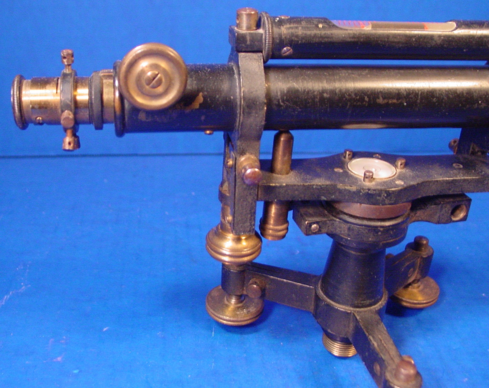 Circa 1880 likely French Surveying Tilting Precise Level Nice