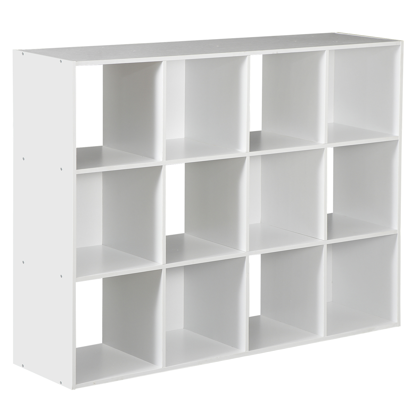 12 Cube Storage Organizer 3 Tier Wood Bookshelf Free Combination Cube Shelves
