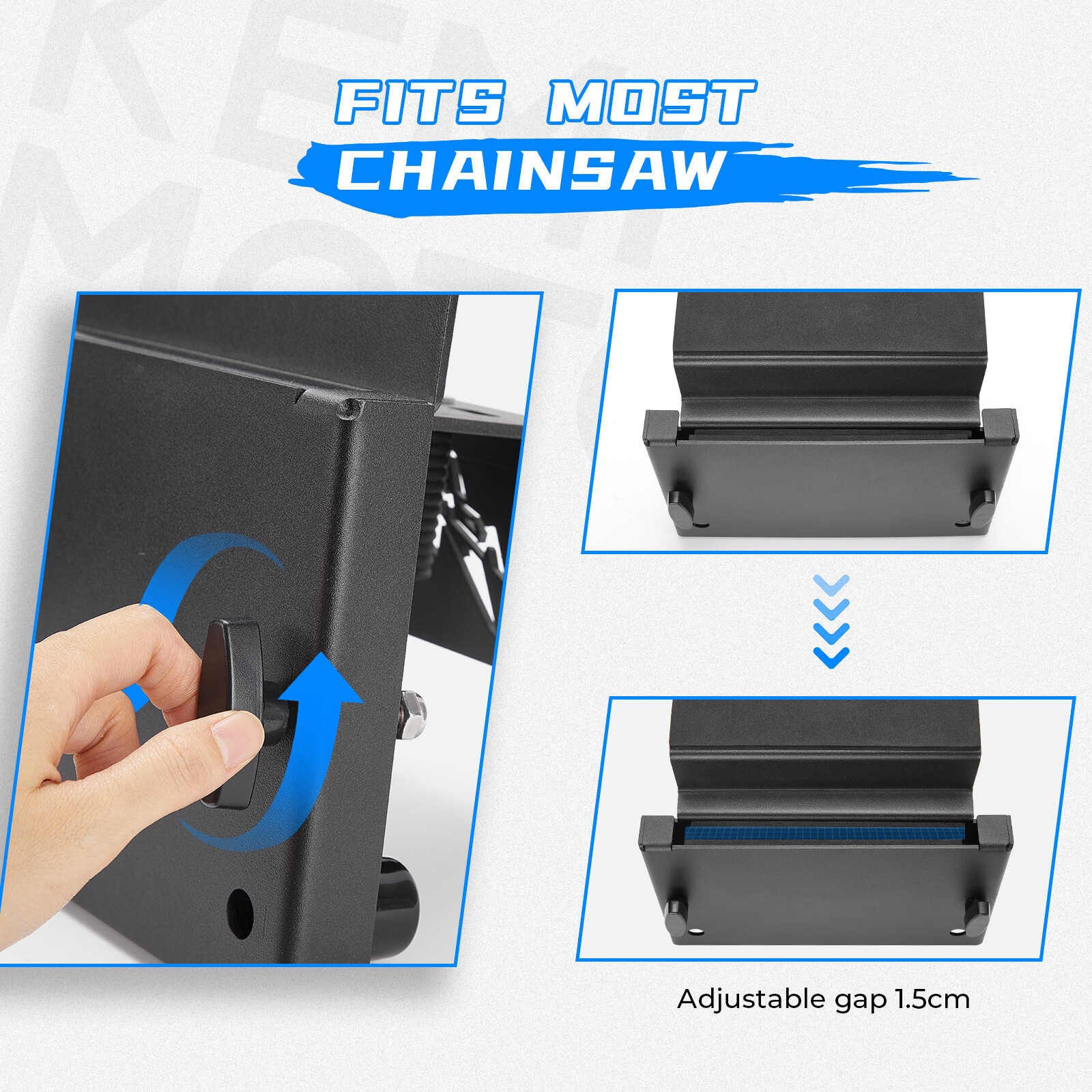 ATV UTV Chain Saw Mount Bracket Tool Holder Rack For Polaris Ranger XP 1000/ 570