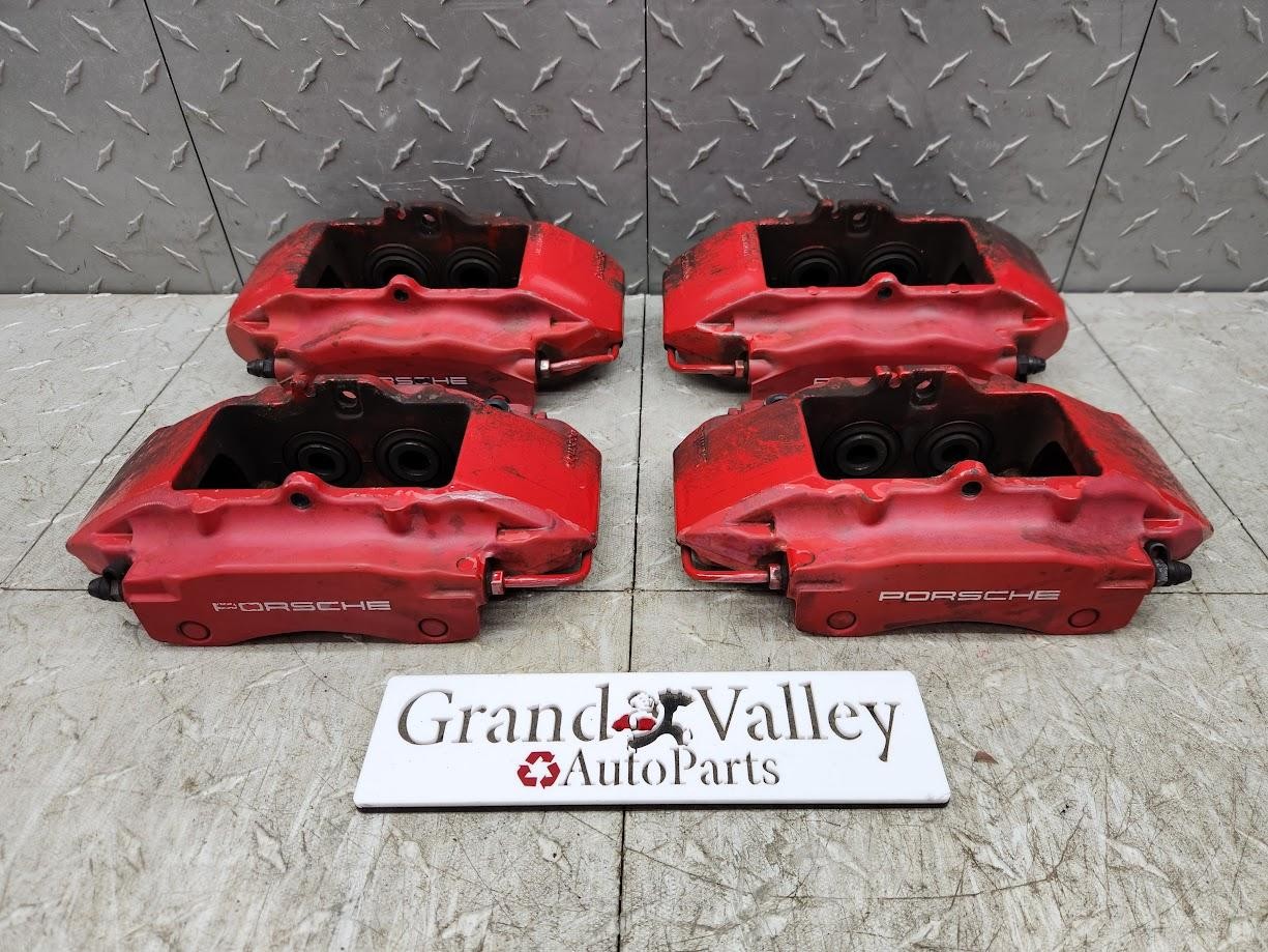 2000-2012 Porsche Boxster S 986 Brembo Brake Caliper SET Red *BARE* 97k OEM