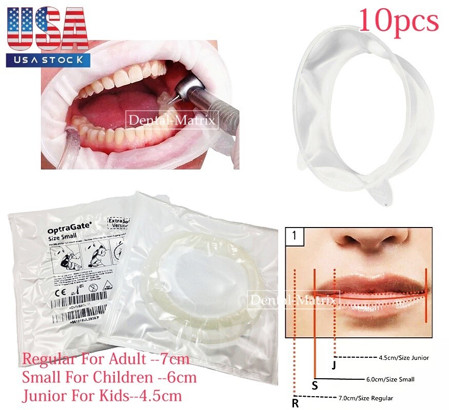 Ivoclar Vivadent Optragate 3D Lip Cheek Retractor Dental Mouth Opener Adult Kid
