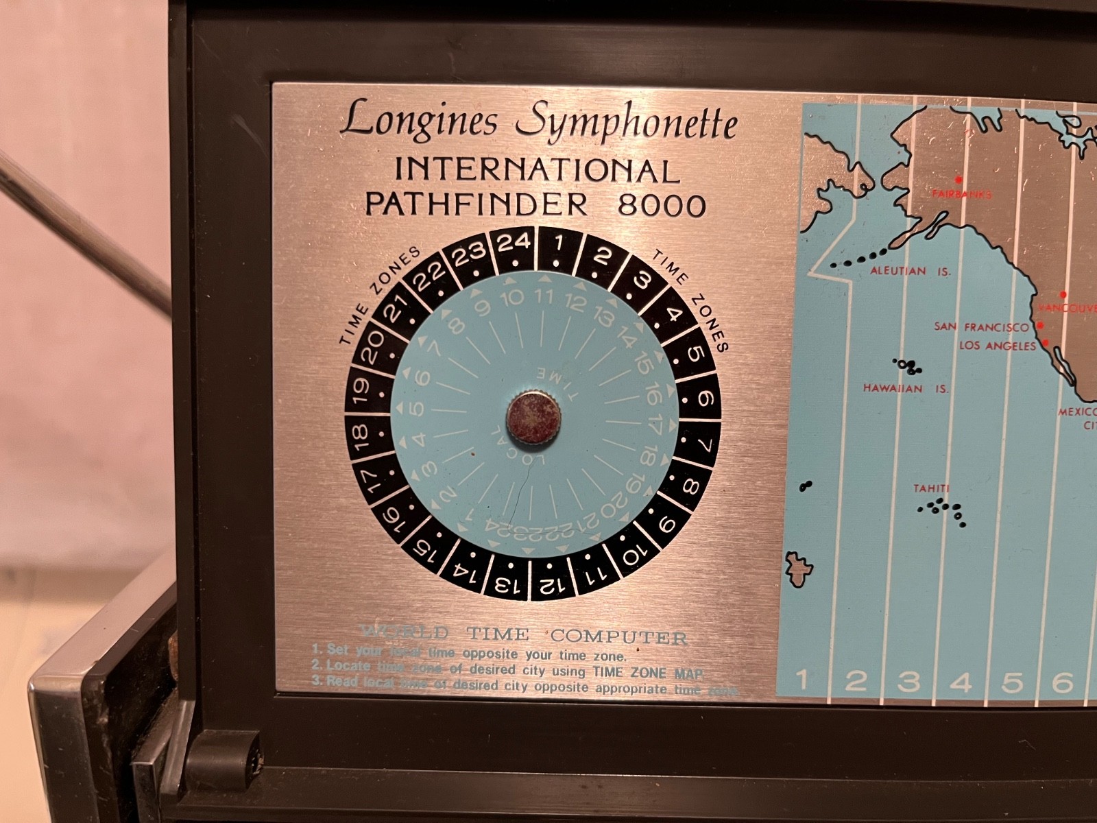 Longines Symphonette Pathfinder 8000 Multiband Radio, Model 8713, GC & WORKING