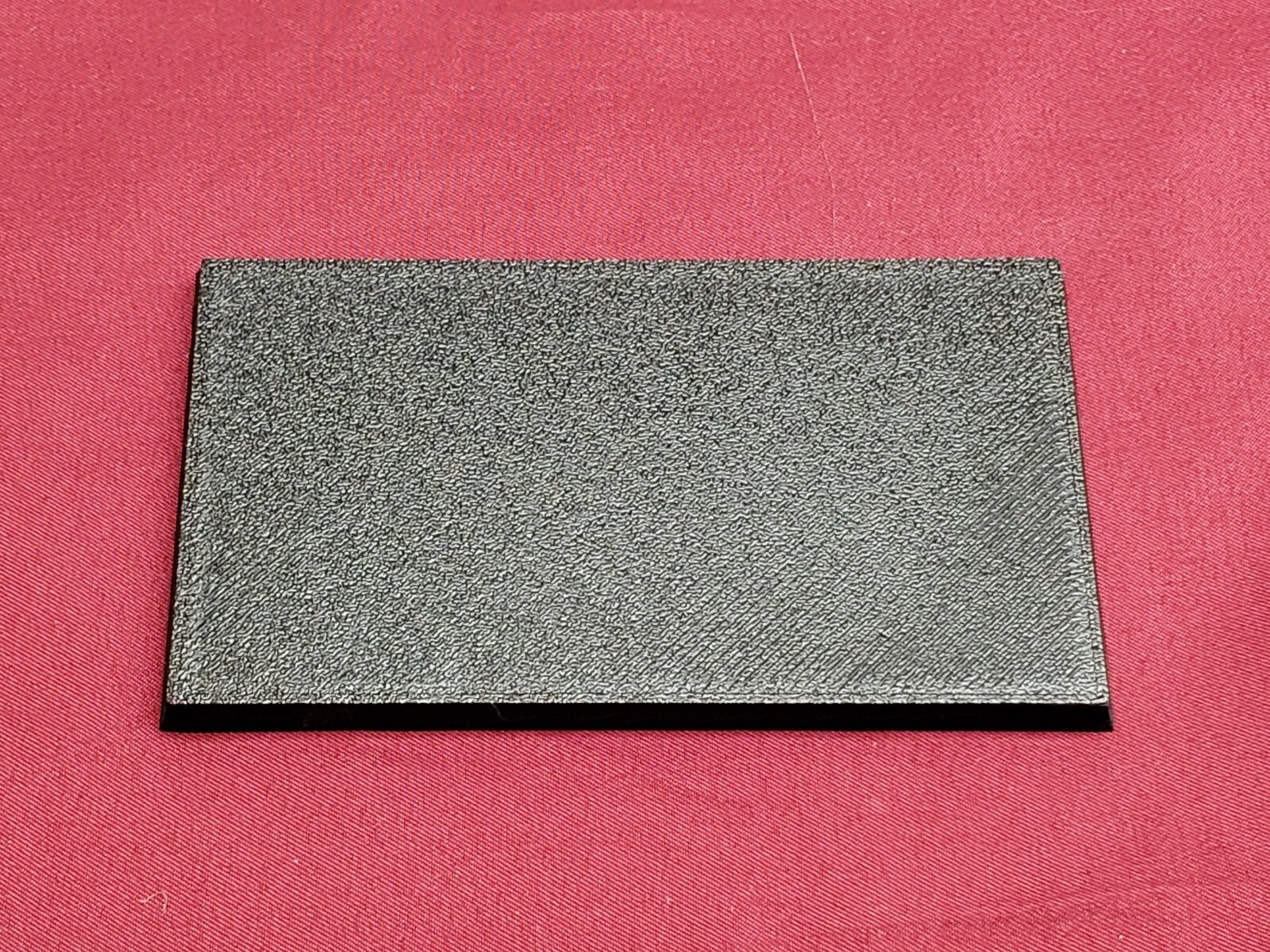 60x100mm Square Bases - Plain Beveled Bases - Wargaming Old School Bases