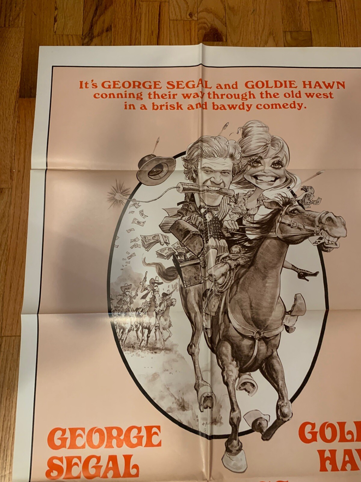 Original Movie Poster-The Duchess and the Dirtwater Fox- Hawn Segal 1976