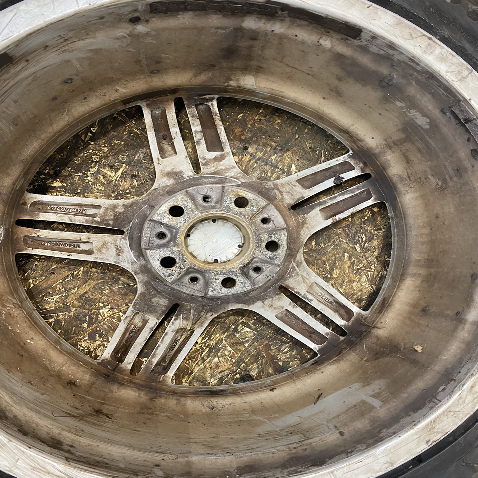 11-16 Bmw 528 535 550 F10 Wheel Rim Style 351 19X9j 5 Double Spoke Set Of 4 Oem