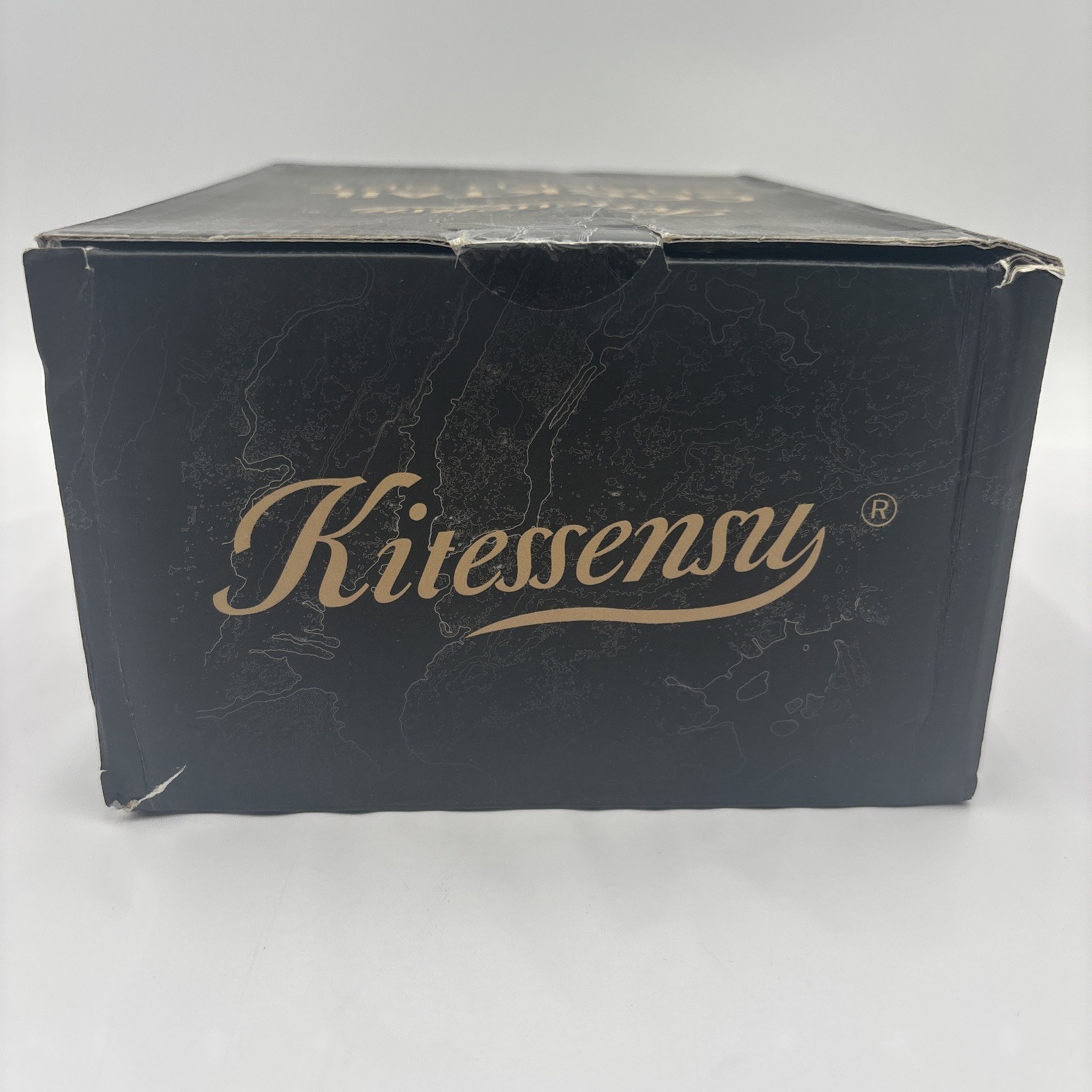 KITESSENSU Cocktail Shaker Set Bartender Kit with Stand - 6 Pieces - Silver NEW