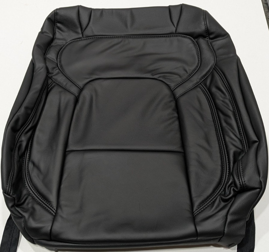 For Ram 1500 Quad Cab Big Horn 2022-2026 Black Leather Seat Covers NT199