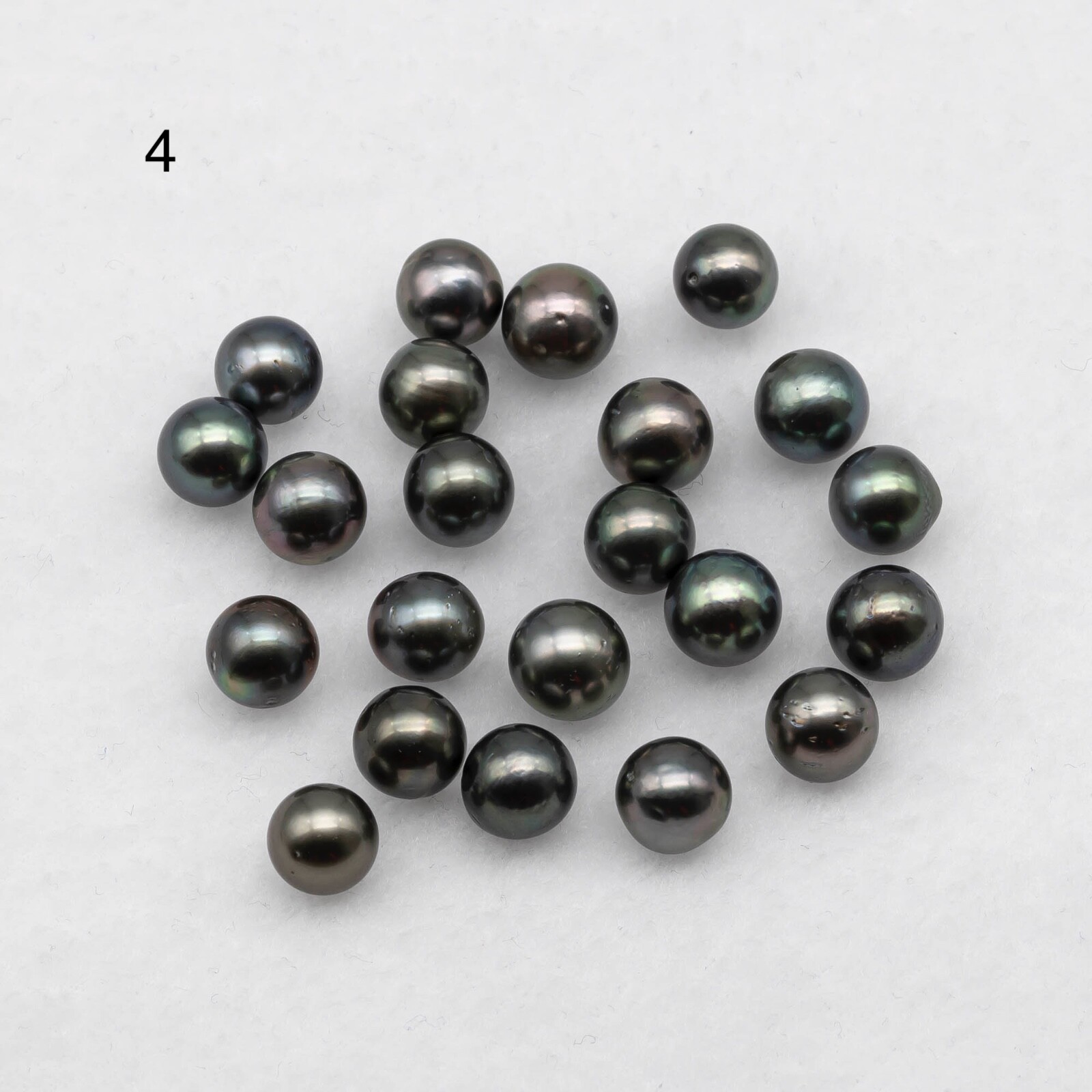 8-10mm Tahitian Pearls Loose Undrilled from Dark to Light Color, 1 Piece