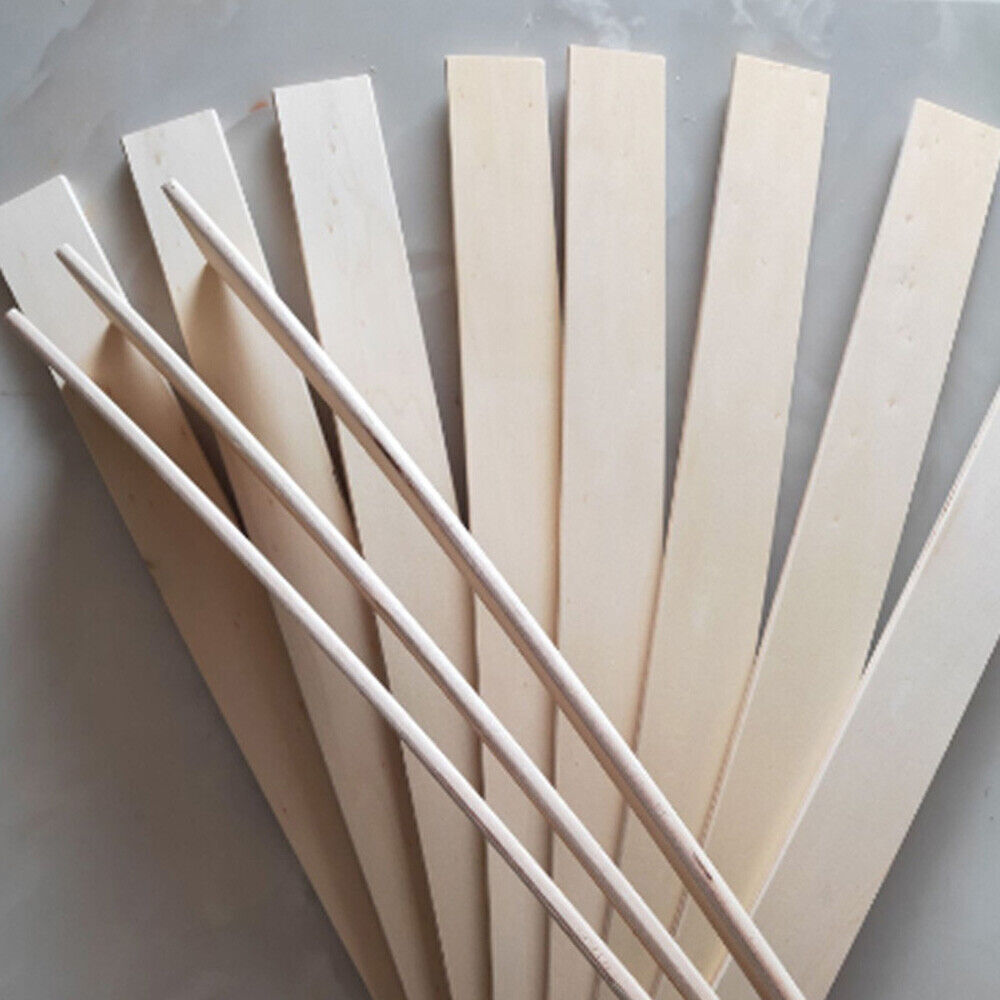10pcs Wooden Strip Bed Slats 53MM Width Replacement Bed Slats Slightly Curved