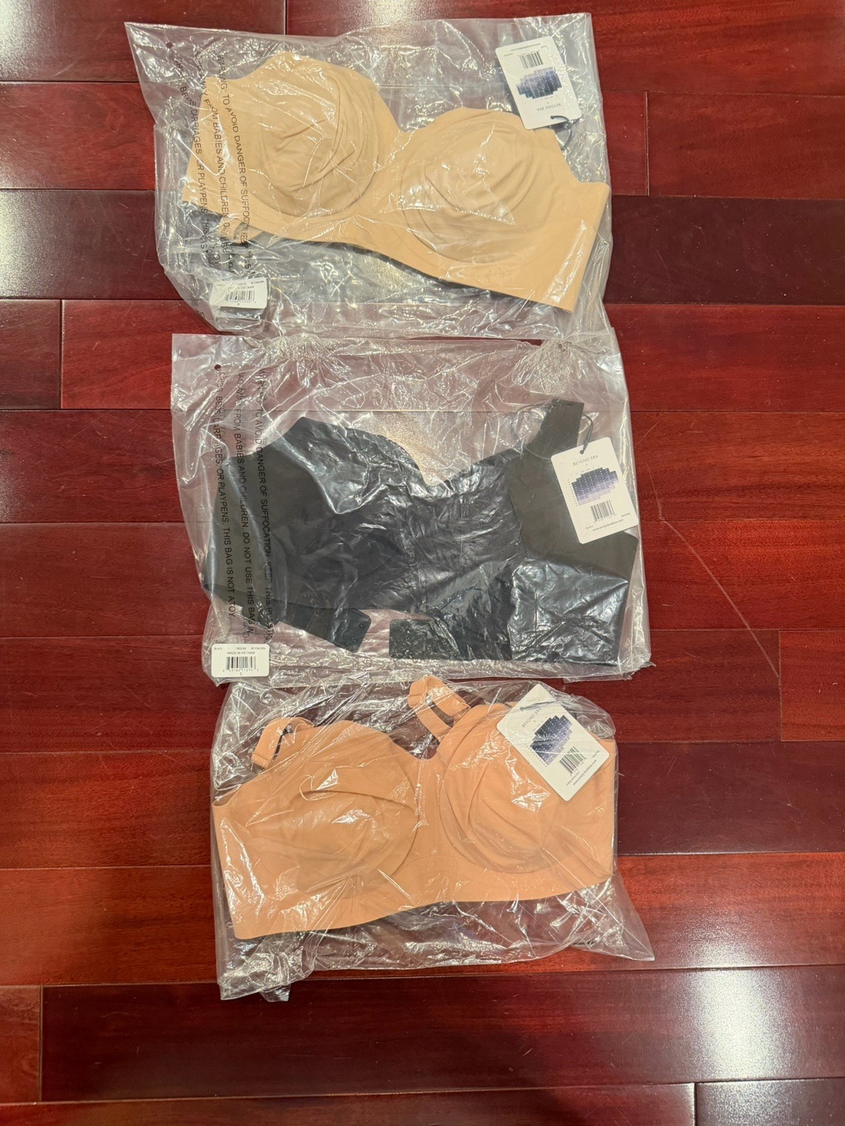 New Evelyn & Bobbie Beyond Bra Seamless Wireless Bra Multiple Colors and Sizes