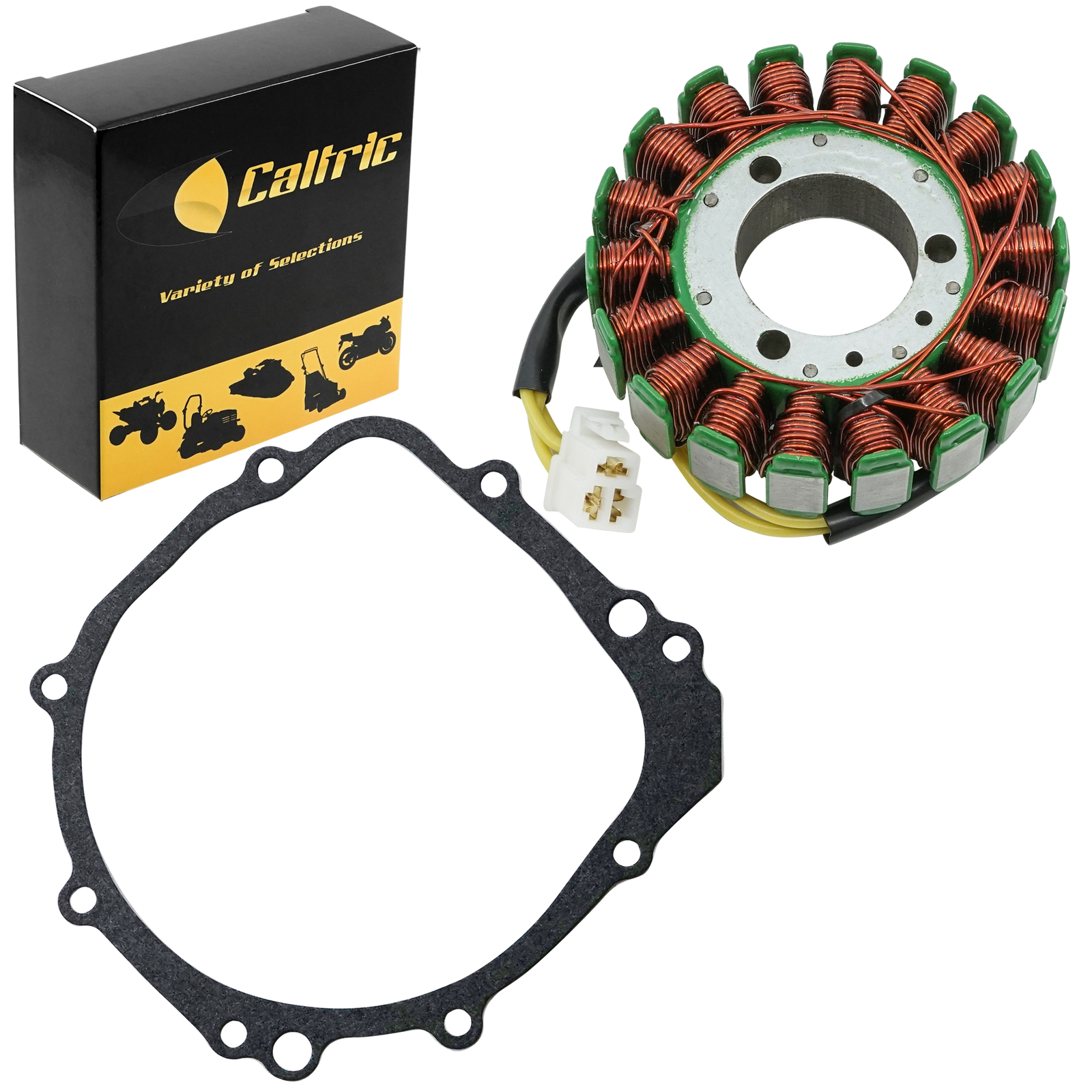 Caltric Stator & Gasket For Suzuki GSXR750 GSX-R750 2001-2003