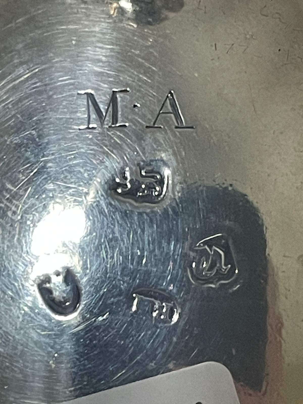 1775 Sterling Silver footed salt cellars Robert Hennell