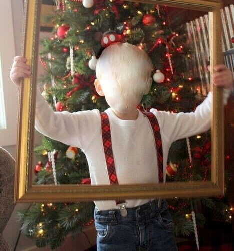 Kids Red Plaid Suspenders - Christmas, Valentine's Day