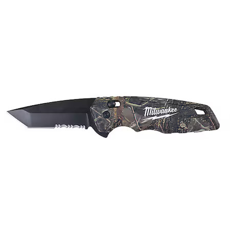 Milwaukee Tool 48-22-1535 Fastback Camo Spring Assisted Folding Knife