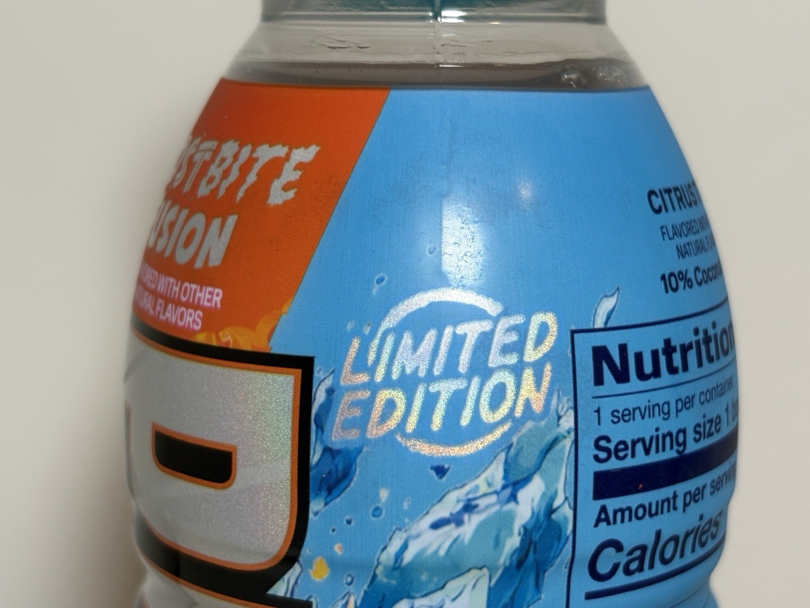 Sealed Prime Hydration Frostbite Fusion Limited Ed Kyro Luken RARE Bottle Drink