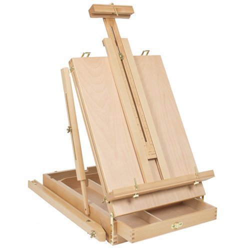 French Style Portable Tripod Wooden Artist Easel