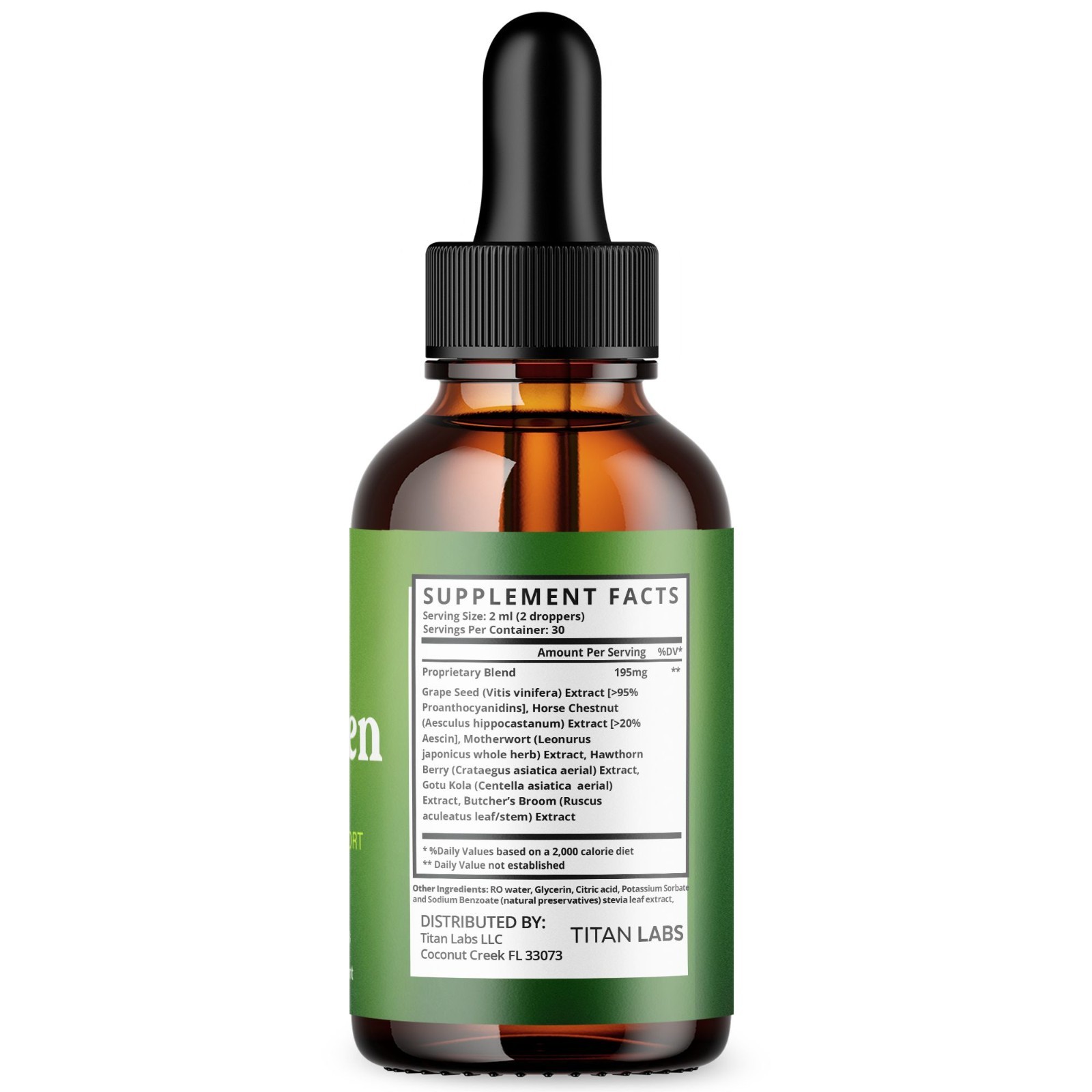 (1 Pack) Echozen Ear Health Support Drops Natural Echo Zen Vitamin 30 Servings