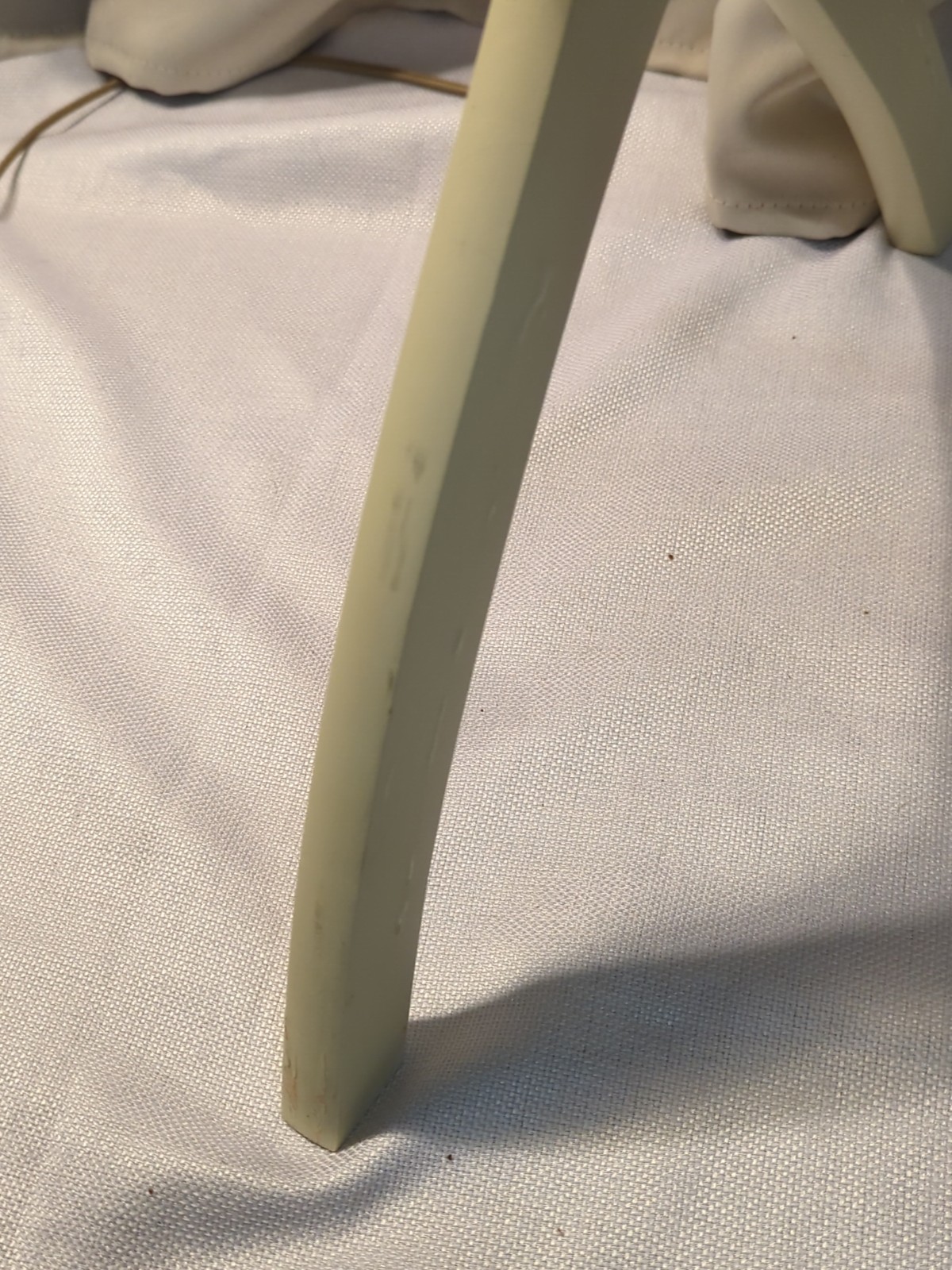 Vtg Scheibe Wood Folding Luggage Suitcase Rack Hotel Stand Tapestry Straps Ivory