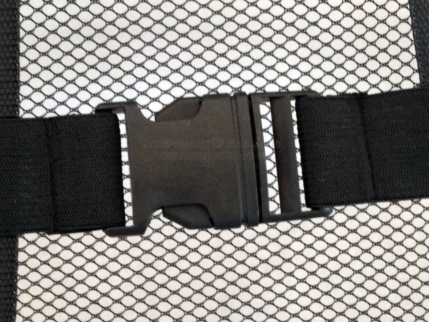 DLUX New Buckle Strap Thicker Back Mesh Lumbar Support