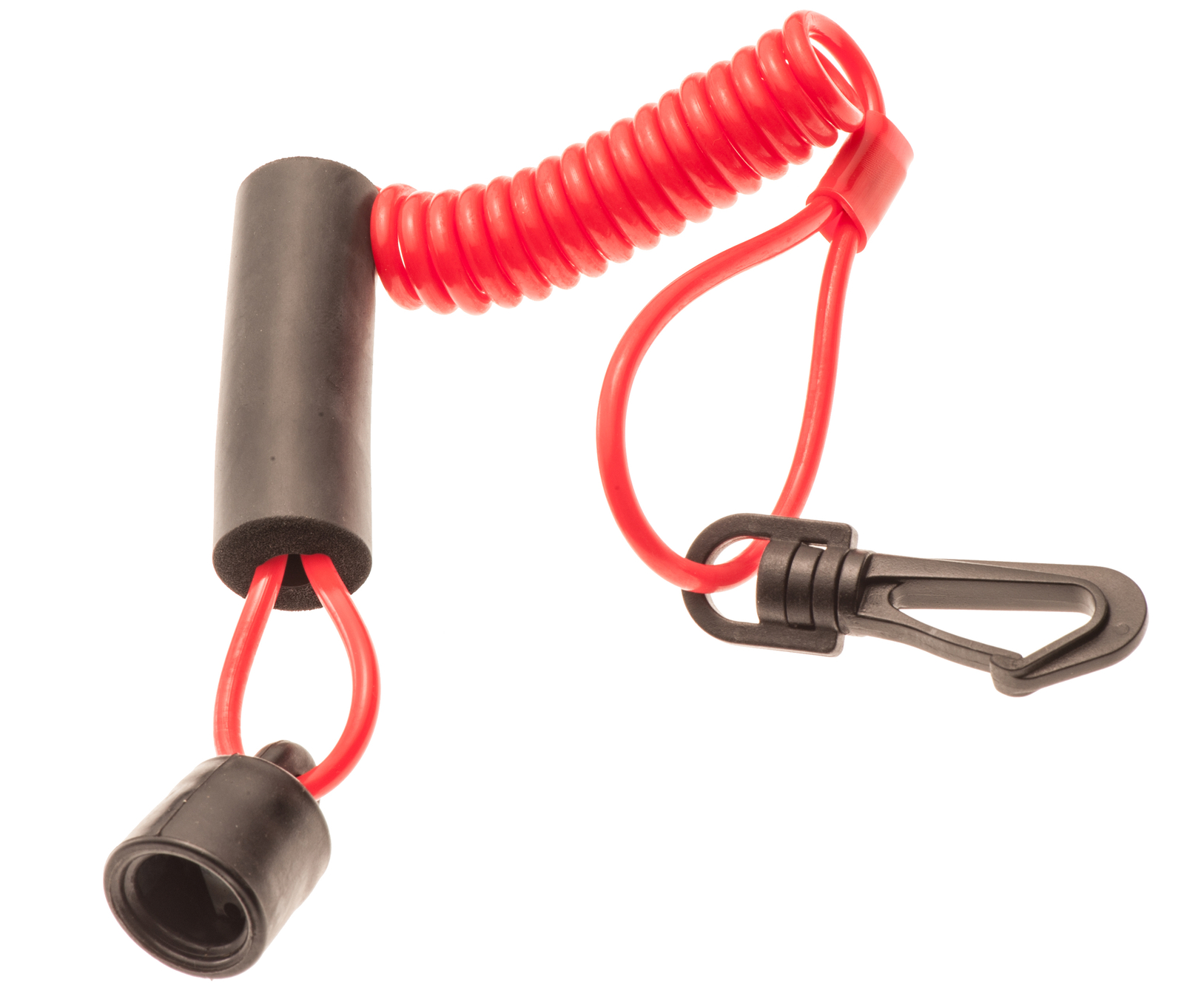 Sea Doo Dess Ignition Key & Floating Lanyard Tether Red 278002199 Programmable
