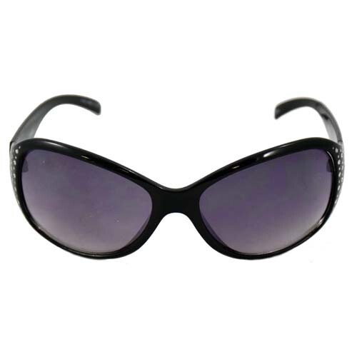 Disney Parks Mickey Mouse Icon Ears Rhinestones Adult Sunglasses - Black