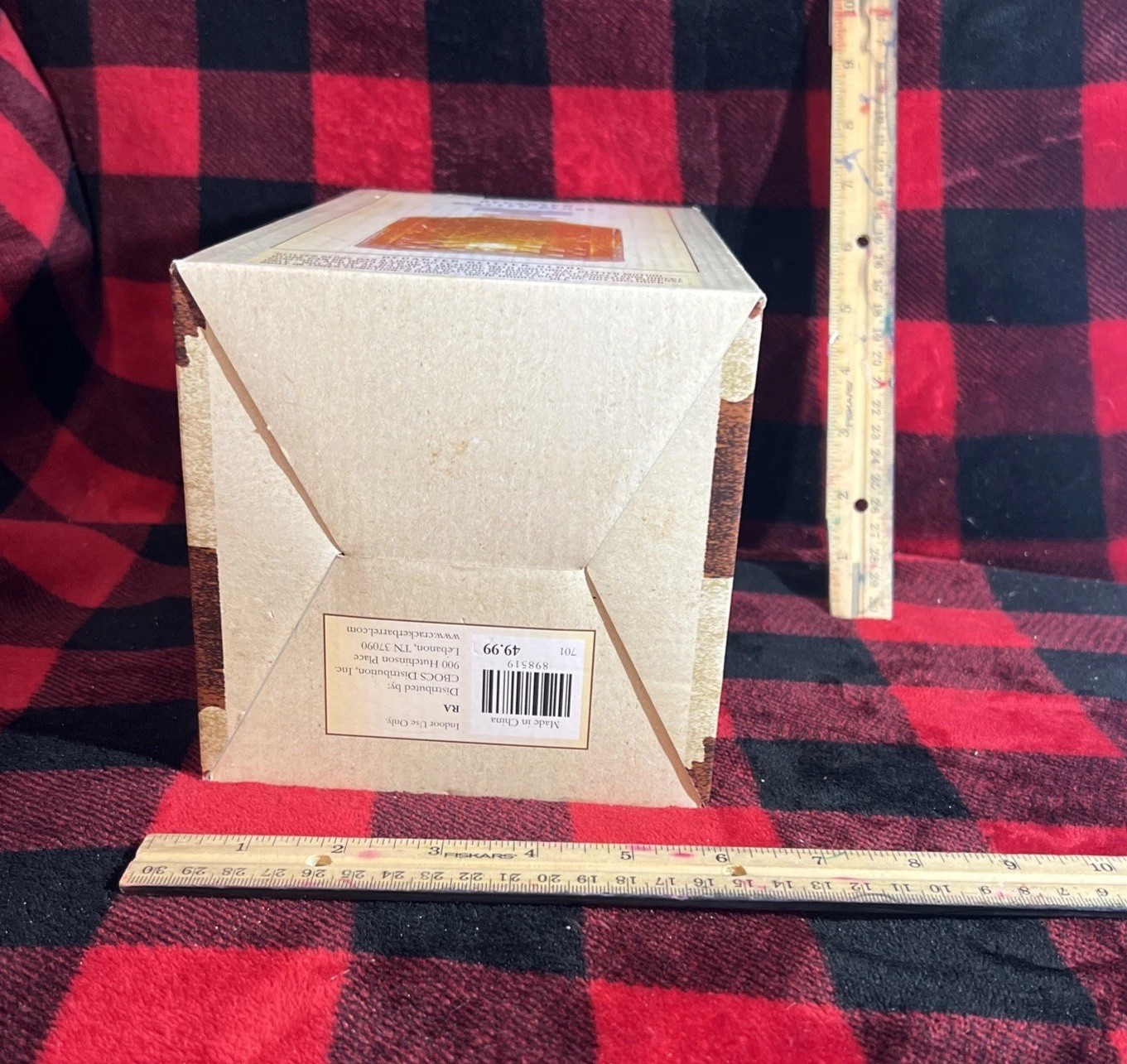 [NEW in BOX/Cracker Barrel Exclusive Bourbon Decanter Globe]