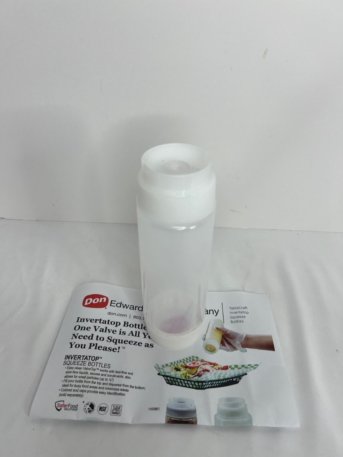 DON Invertatop Squeeze Bottles for Kitchen