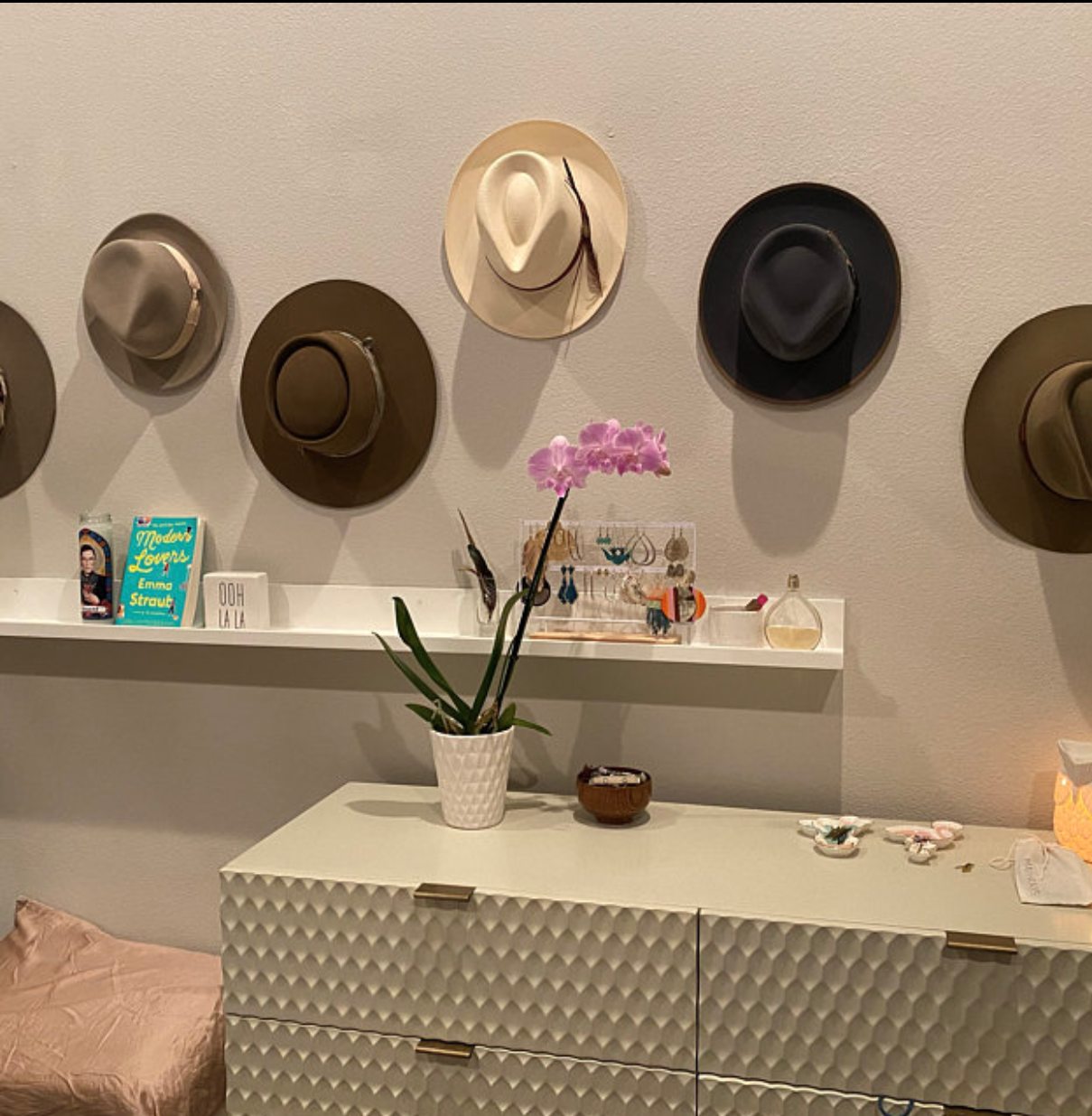 10 Pack Hat Hangers - Removable Tape Mounted - Rack Hook Cap Wall Mount No Nails