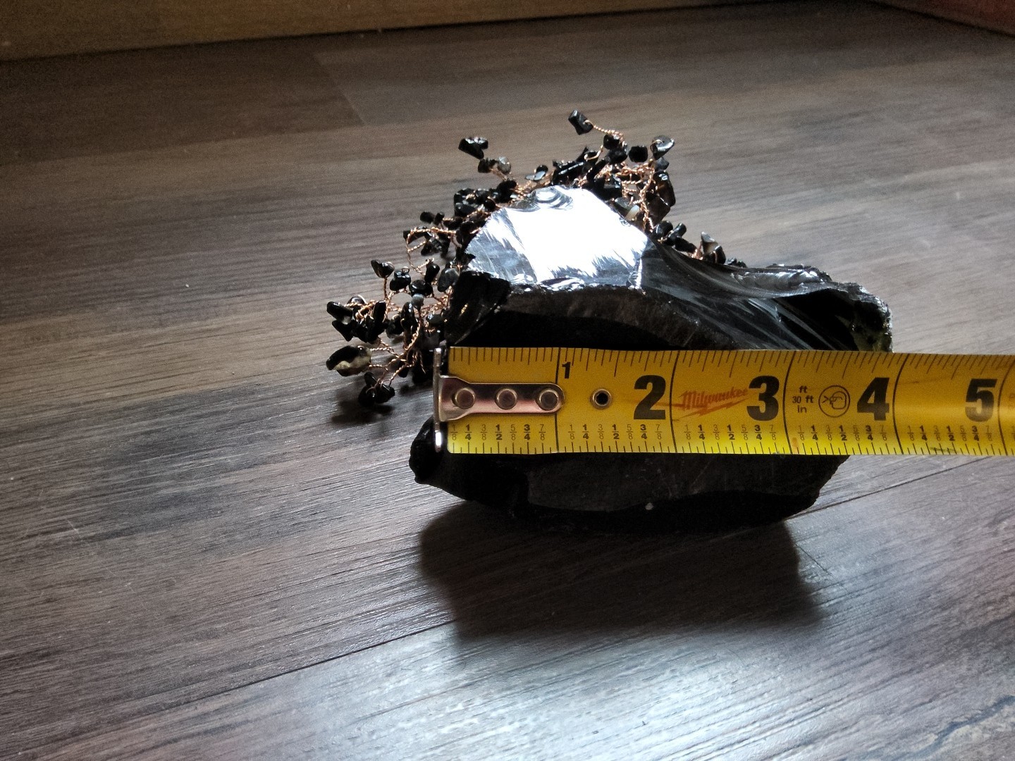 Lot of 2- Karma & Luck Black Onyx Feng Shui Tree Grounded Awareness HDPJ556